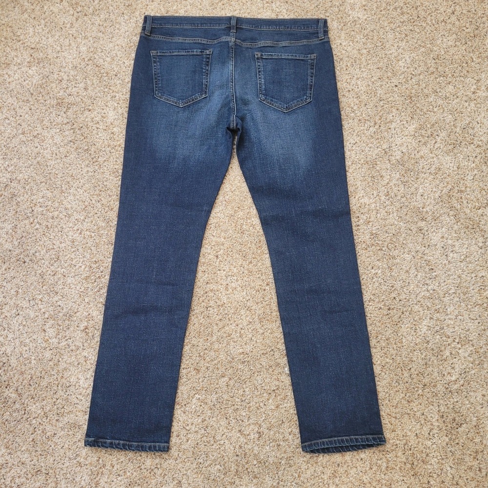Amazon Essentials Mens Skinny Fit Jeans 38x32 Dark Wash - Picture 3 of 6